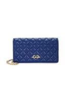 Love Moschino Quilted Logo Convertible Clutch