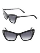 Tom Ford Valesca 55mm Cat Eye Sunglasses