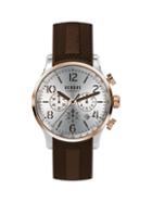 Versus Versace Versus Naboo Two-tone Stainless Steel Chronograph Silicone Strap Watch