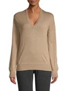 Tomas Maier V-neck Wool Sweater