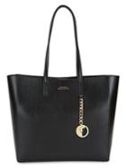 Versace Collection Medusa-charm Leather Tote