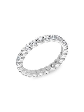 Diana M Jewels 18k White Gold & 1.50 Tcw Diamond Infinity Band