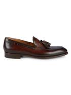 Magnanni Remy Tasseled Leather Loafers