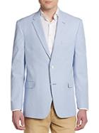 Tommy Hilfiger Regular-fit Pinstripe Cotton Sportcoat