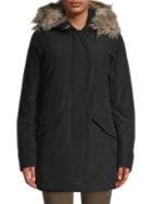 Woolrich Arctic Faux Fur-trim Down Parka Coat