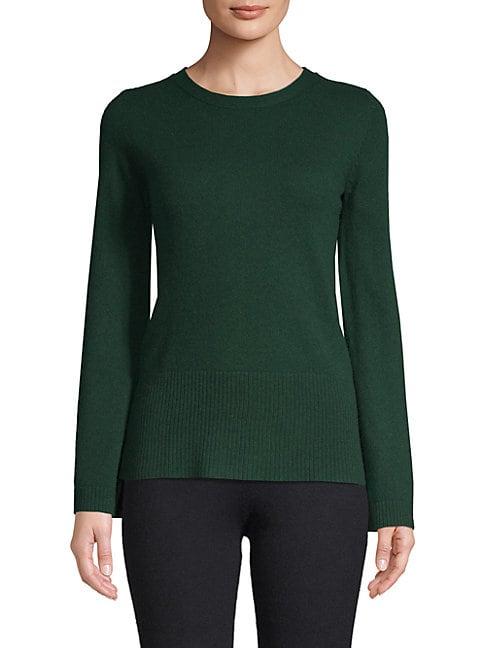 Qi New York Flared-sleeve Cashmere Top