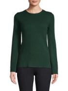 Qi New York Flared-sleeve Cashmere Top
