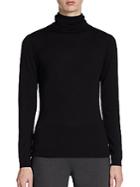 Lafayette 148 New York Fitted Wool Turtleneck