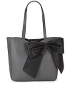 Karl Lagerfeld Canelle Faux-leather Bow Tote