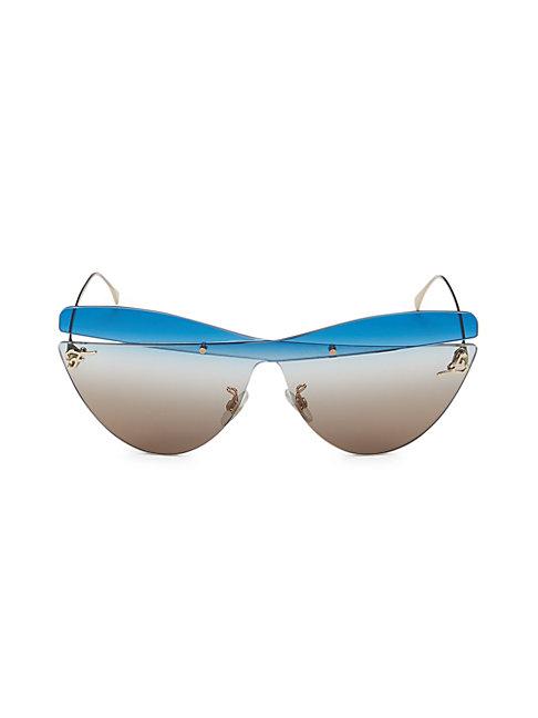 Fendi 65mm Cat Eye Sunglasses