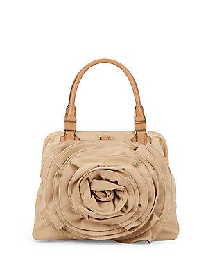Valentino Rosette Top-handle Bag