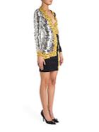 Moschino Sequin Detail Graphic Dress