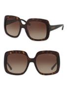 Michael Kors Harbor Mist 55mm Oversize Square Sunglasses