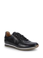 Magnanni Perforated Leather Sneakers