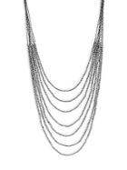 Saks Fifth Avenue Beaded Two-tone Necklace