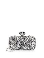 Judith Leiber Abstract Crystal Minaudiere