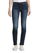 7 For All Mankind Roxanne Whiskered Ankle-length Jeans