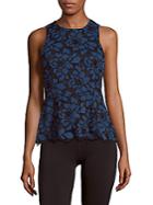 Likely Ericsson Floral Lace Peplum Top