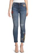 Driftwood Marilyn Embroidered Skinny Jeans