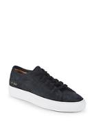 Woman By Common Projects Achilles Suede Low-top Sneakers