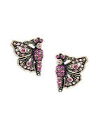 Heidi Daus Butterfly Crystal Earrings