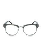 Linda Farrow Novelty 51mm Half-frame Optical Glasses