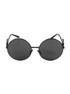 Dolce & Gabbana 59mm Round Sunglasses