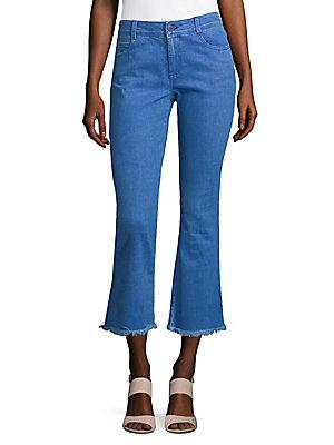 Stella Mccartney Frayed Cuff Jeans