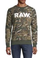 G-star Raw Camouflage Graphic Long-sleeve Sweatshirt