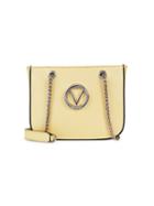 Valentino By Mario Valentino Yvette Leather Chain Crossbody Bag