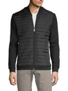 Perry Ellis Quilted Bomber Jacket