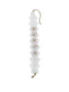 Saks Fifth Avenue Crystal & Faux Pearl Lace Choker