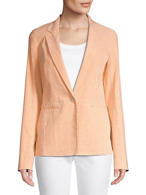 Lafayette 148 New York Lyndon Stretch-linen Blazer