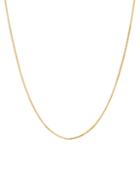 Saks Fifth Avenue 14k Yellow Gold Solid Box Chain Necklace