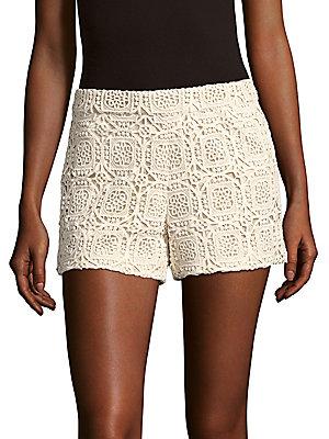 Alice + Olivia Susi High-waist Shorts