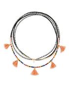 Shashi Delilah Multi-layered Beaded Necklace