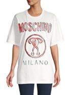 Moschino Logo Graphic Cotton Tee