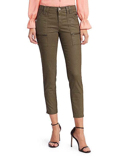 Joie Park Mid-rise Coated Skinny Pants