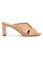 Calvin Klein Omarion Leather Slide Sandals