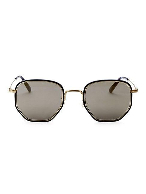 Oliver Peoples Alland 50mm Round Sunglasses