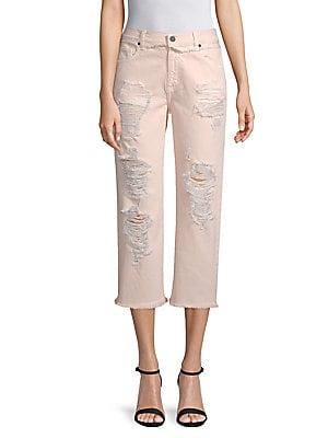 Ei8ht Dreams Straight Cropped Jeans