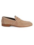 Bruno Magli Suede Penny Loafers