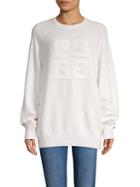 Givenchy Logo Balloon-sleeve Cashmere Sweater