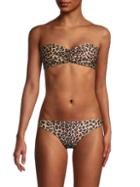Jonathan Simkhai Leopard Print Bikini Bottom