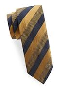 Versace Collection Stripe Silk Tie