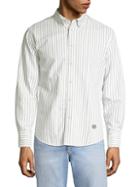 Rag & Bone Fit 2 Tomlin Stripe Cotton Oxford Shirt