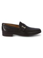 Bally Colbar Moc-toe Leather Loafers