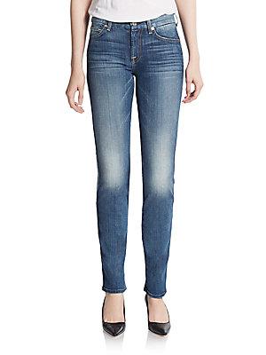 7 For All Mankind Kimmie Straight-leg Jeans