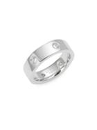 Sterling Forever Sterling Silver & Crystal Band Ring