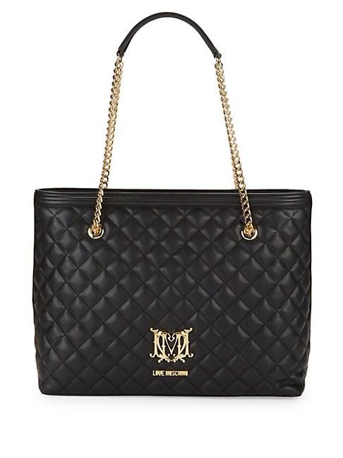 Love Moschino Diamond Quilted Tote